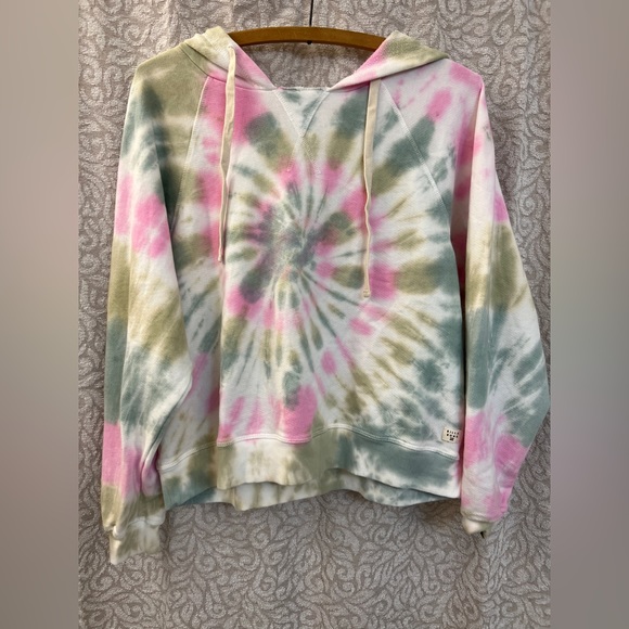 NWT! Salt Crystal Tie-Dye Pocket Lounge Pants (S) and Surfline Hoodie (L) Set - Picture 9 of 10